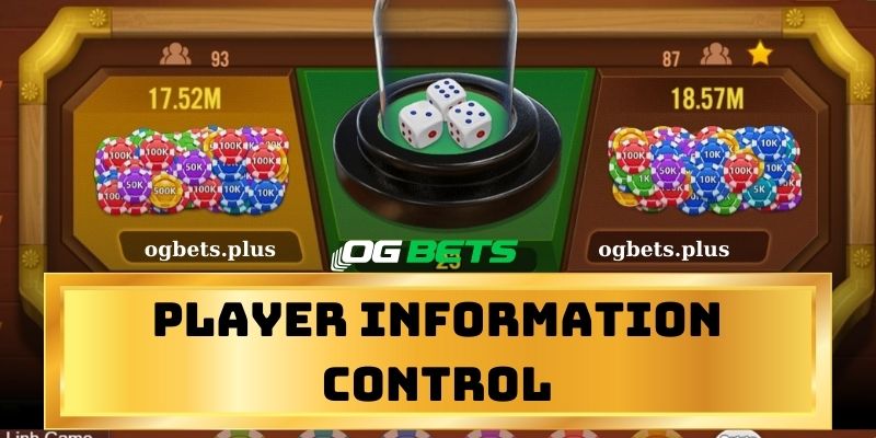 Player Information Control